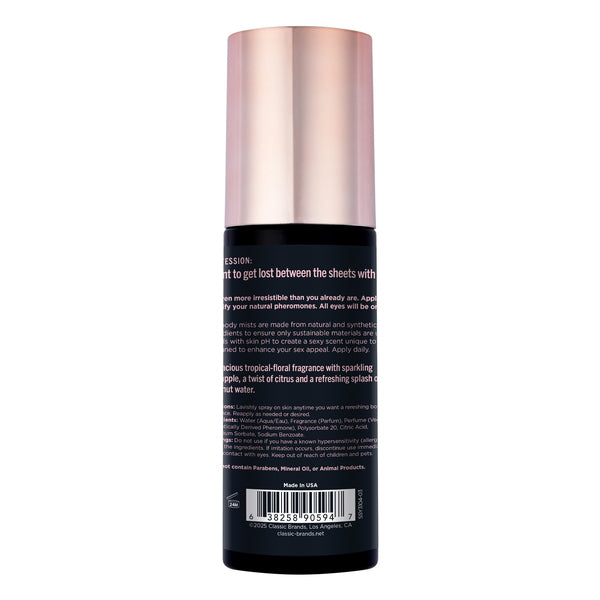 Classic Brands Simply Sexy Afternoon Delight Pheromone Fragrance Mist – Tropical Floral Scent – 3.35oz