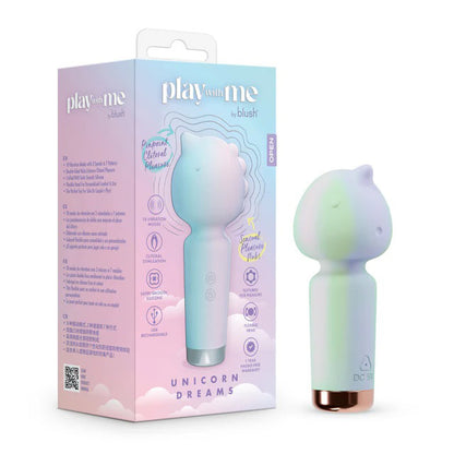 Blush Play With Me Unicorn Dreams Vibrator – Multi-Function, Multi-Speed, Rechargeable