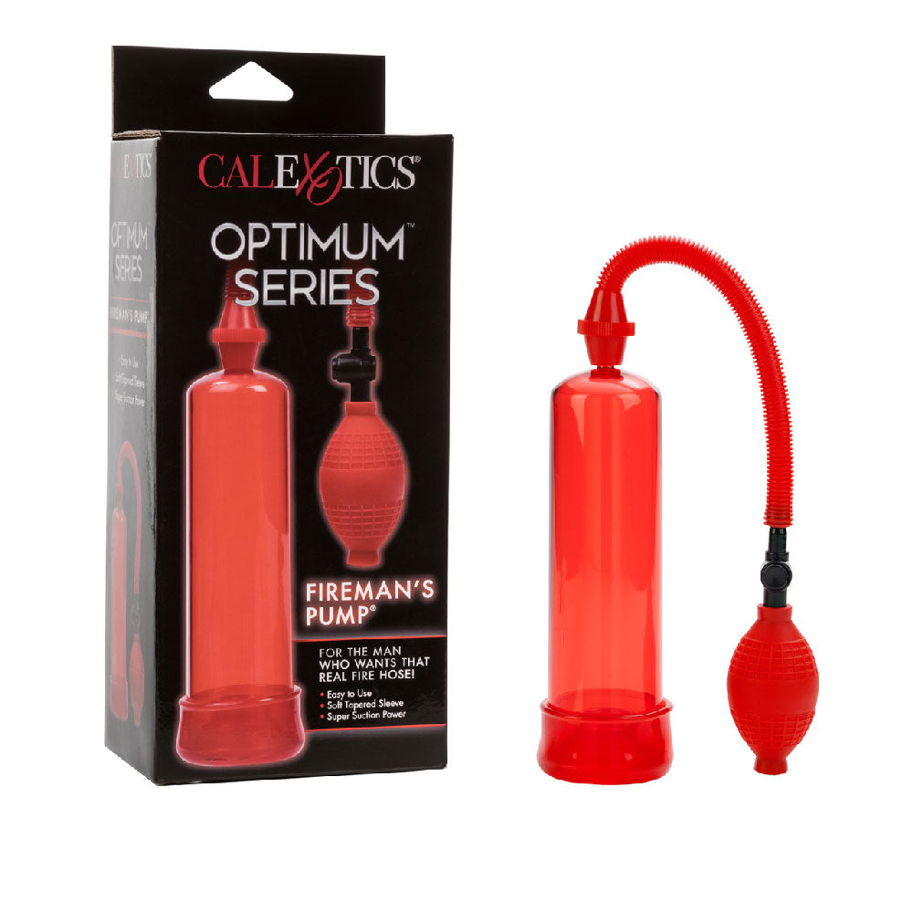 CalExotics Firemans Pump – Super Suction Power Bulb – Red