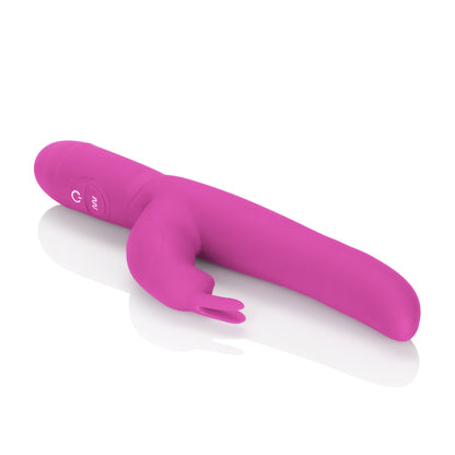 CalExotics Posh 10-Function Silicone Bounding Bunny - Pink - Vibrating Stimulator