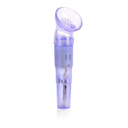 CalExotics First Time Travel Teaser Kit – Pocket Massager with 3 Tips – Purple