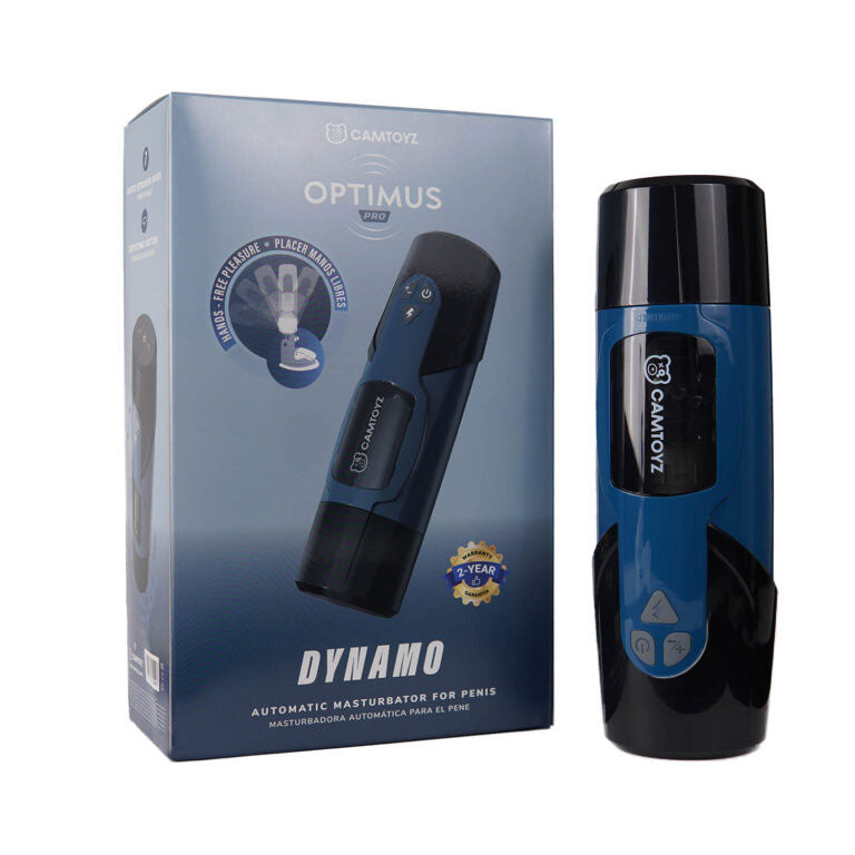 Camtoyz Dynamo Male Masturbator – Black – Automatic Multi-Function Device