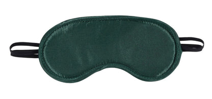 Sportsheets Indica Blindfold - Emerald Green Satin Eye Mask with Dual Elastic Straps