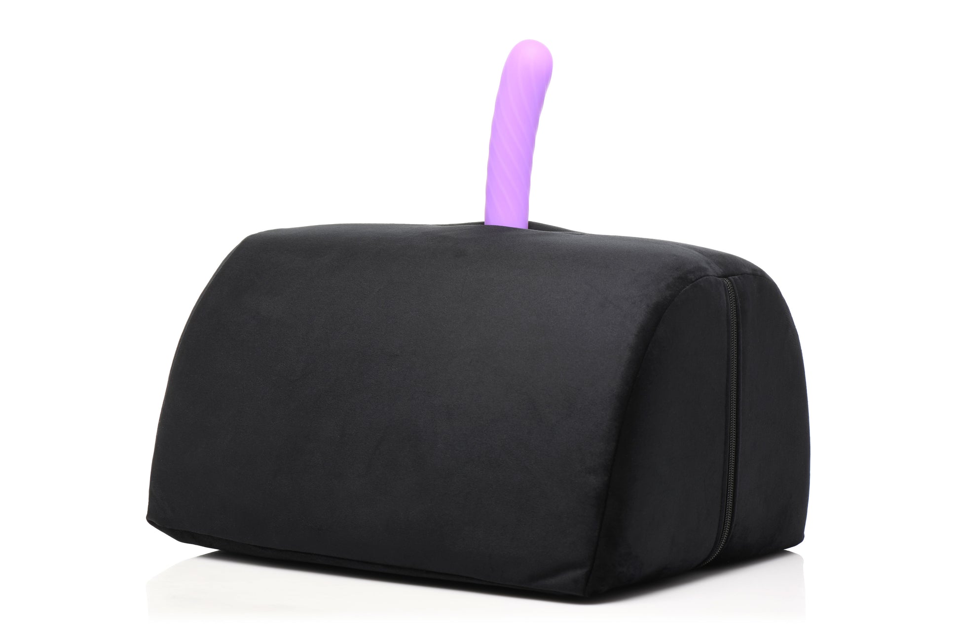 XR Brands Love Toy Cushion Saddle Pillow – Ergonomic Design – Black