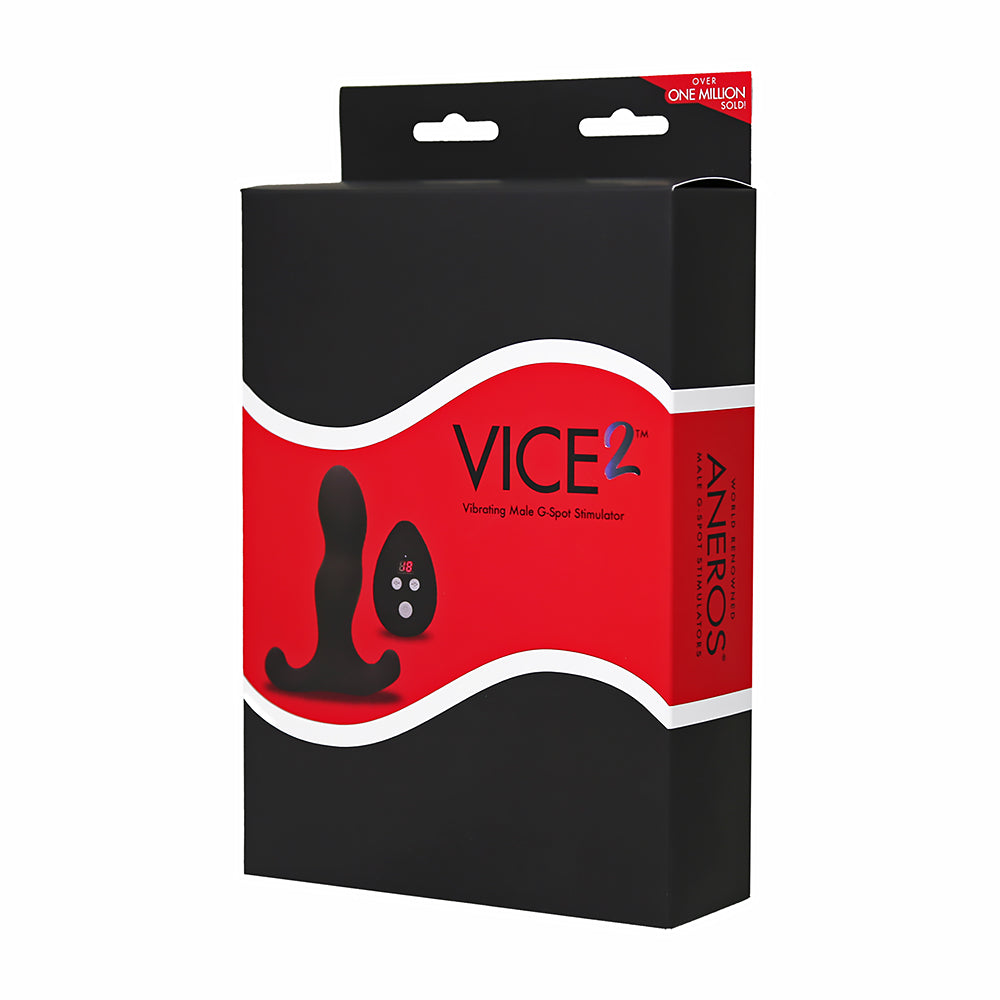 Aneros Vice 2 Rechargeable Remote-Controlled Prostate Stimulator – Black