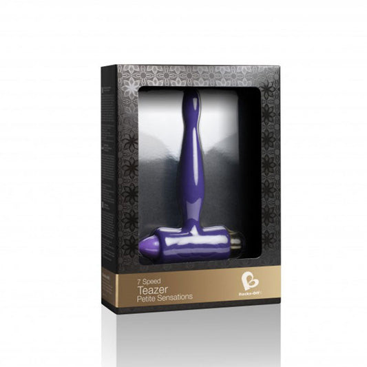 Rocks-Off Petite Sensations Teazer – Vibrating Anal Toy – Purple