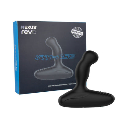 Nexus REVO INTENSE Prostate Massager – Black – Waterproof with Bi-Rotational Shaft