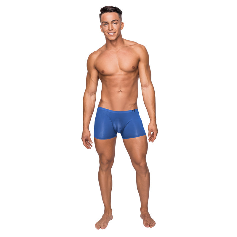Male Power Seamless Sleek Short – Blue – Large