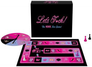 Kheper Games Let's F*Ck! Board Game with Spinner – 12.25 x 7.5 Inches