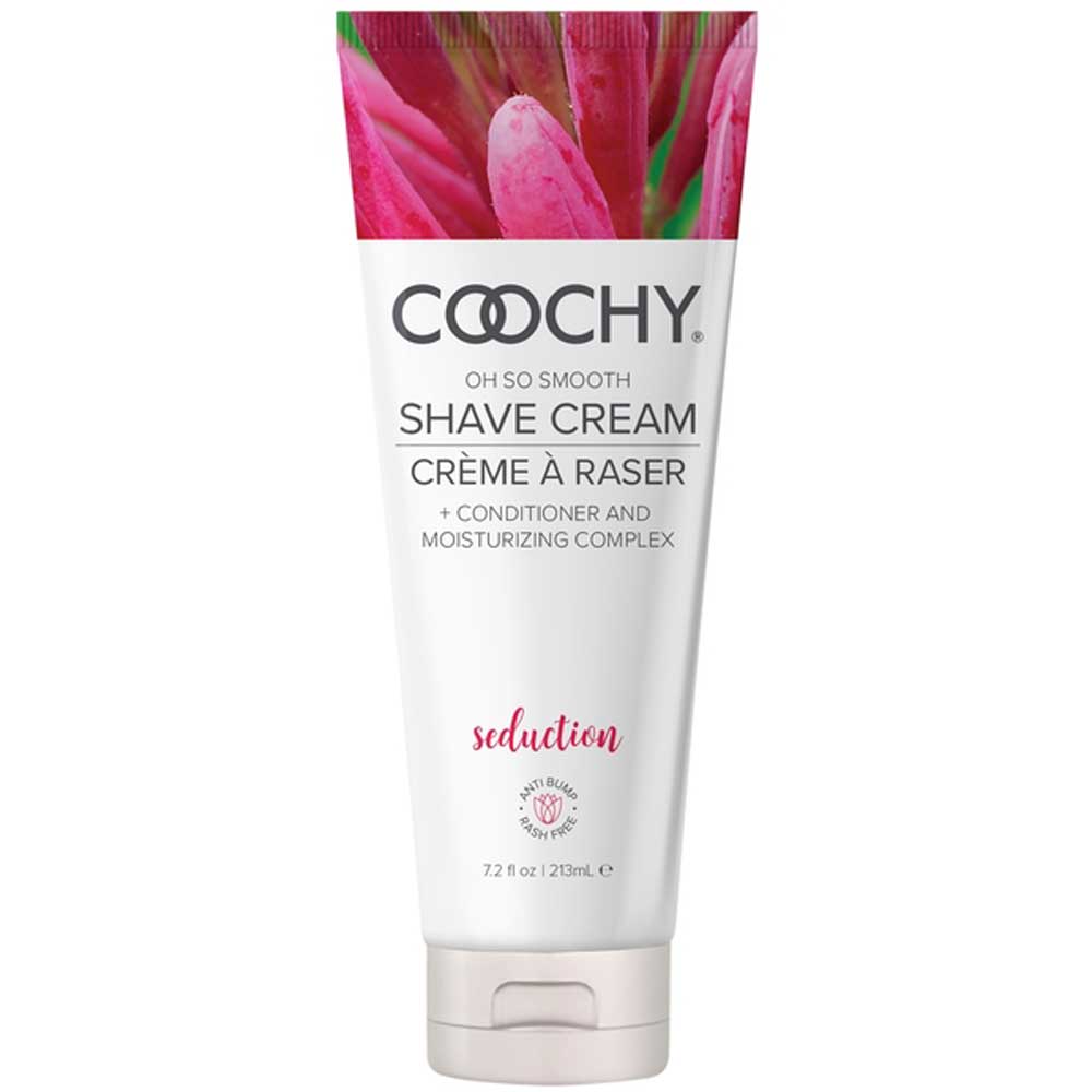 Coochy Oh So Smooth Shave Cream - Seduction - 7.2 Oz - Gentle Formula for All Skin Types