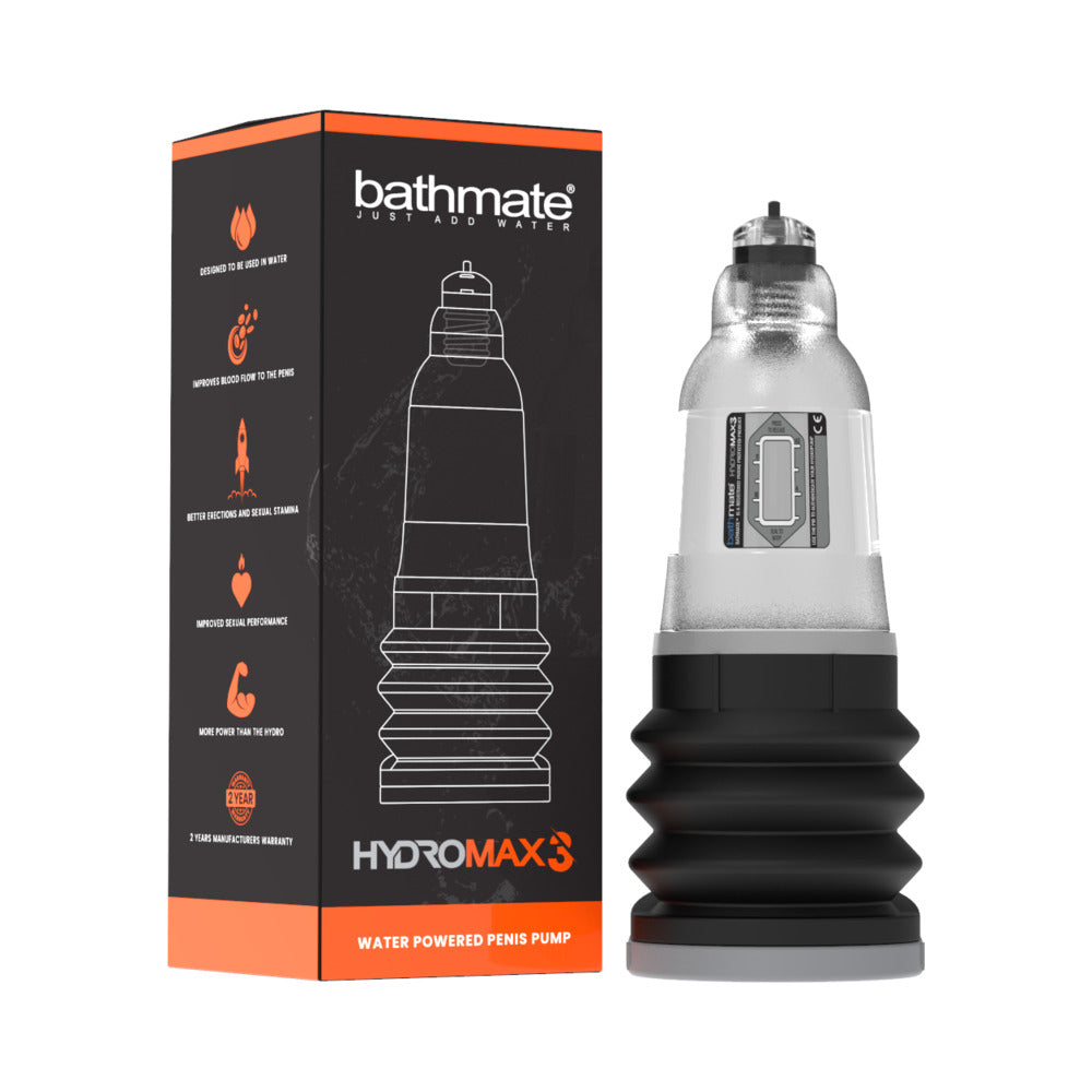 Bathmate Hydromax3 Hydropump for Micropenis – Clear