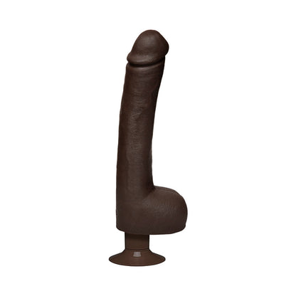Doc Johnson Signature Cock Safaree Anaconda 12 in - Dark Brown