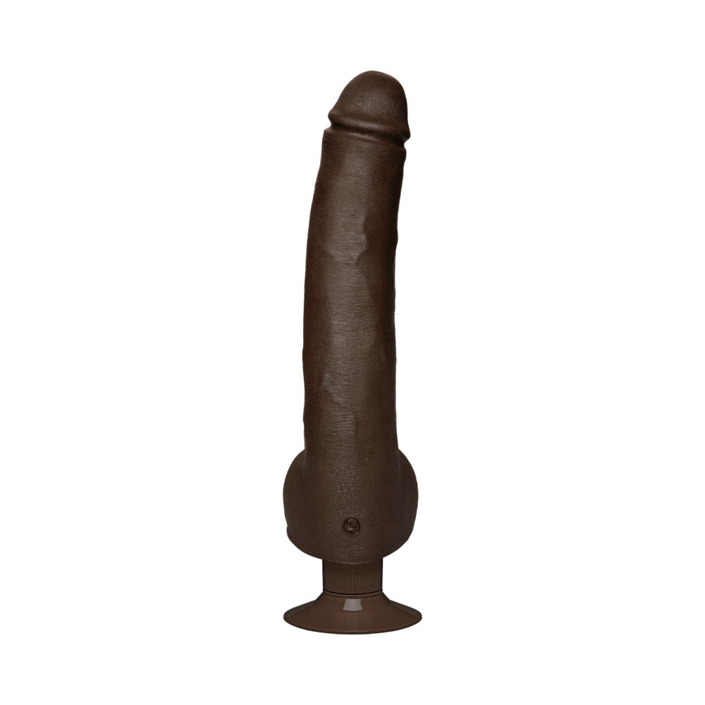 Doc Johnson Signature Cock Safaree Anaconda 12 in - Dark Brown