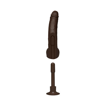 Doc Johnson Signature Cock Safaree Anaconda 12 in - Dark Brown