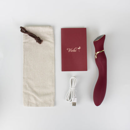 Viotec Chance G-Spot Vibrator – Interactive Touch Screen – Wine
