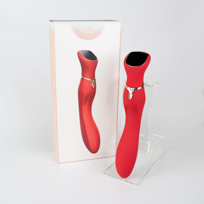 Viotec Chance G-Spot Vibrator – Red – LED Touch Screen