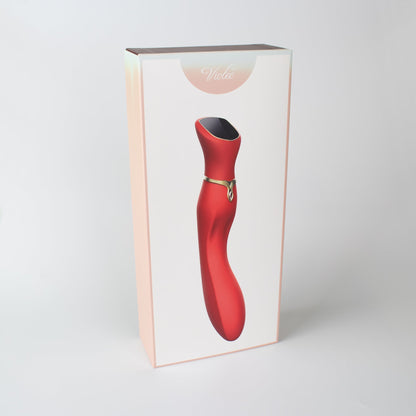 Viotec Chance G-Spot Vibrator – Red – LED Touch Screen