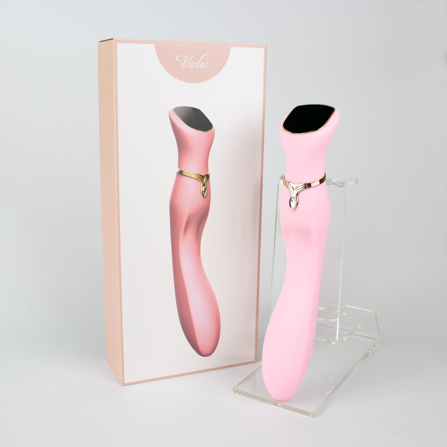 Viotec Chance G-Spot Vibrator with Touch Screen – Pink