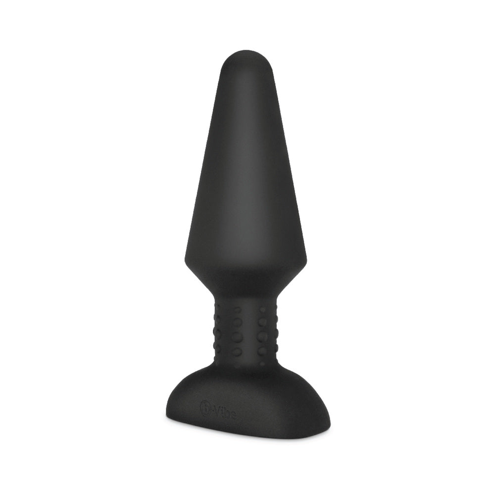 b-Vibe Rimming XL Rotating and Vibrating Remote Control Plug – Black