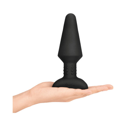 b-Vibe Rimming XL Rotating and Vibrating Remote Control Plug – Black