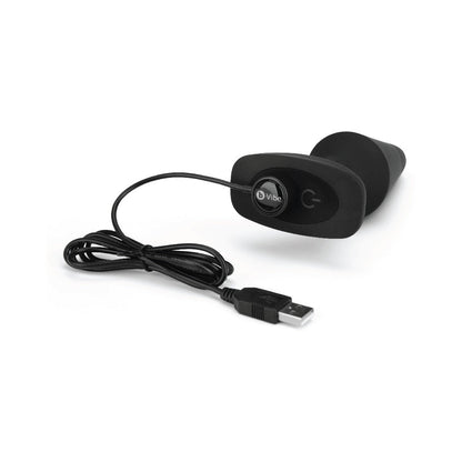 b-Vibe Rimming XL Rotating and Vibrating Remote Control Plug – Black