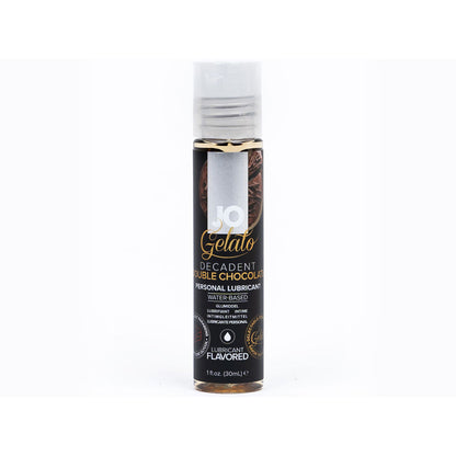 JO Gelato Decadent Double Chocolate Flavored Water-Based Lubricant 1 oz
