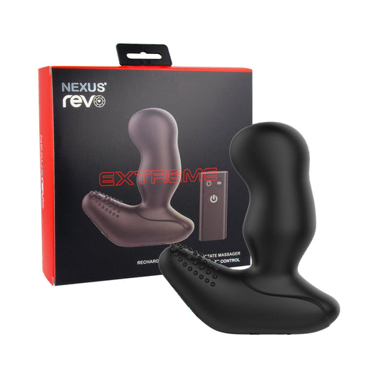 Nexus REVO Extreme Bi-Rotational Shaft Massager – Black