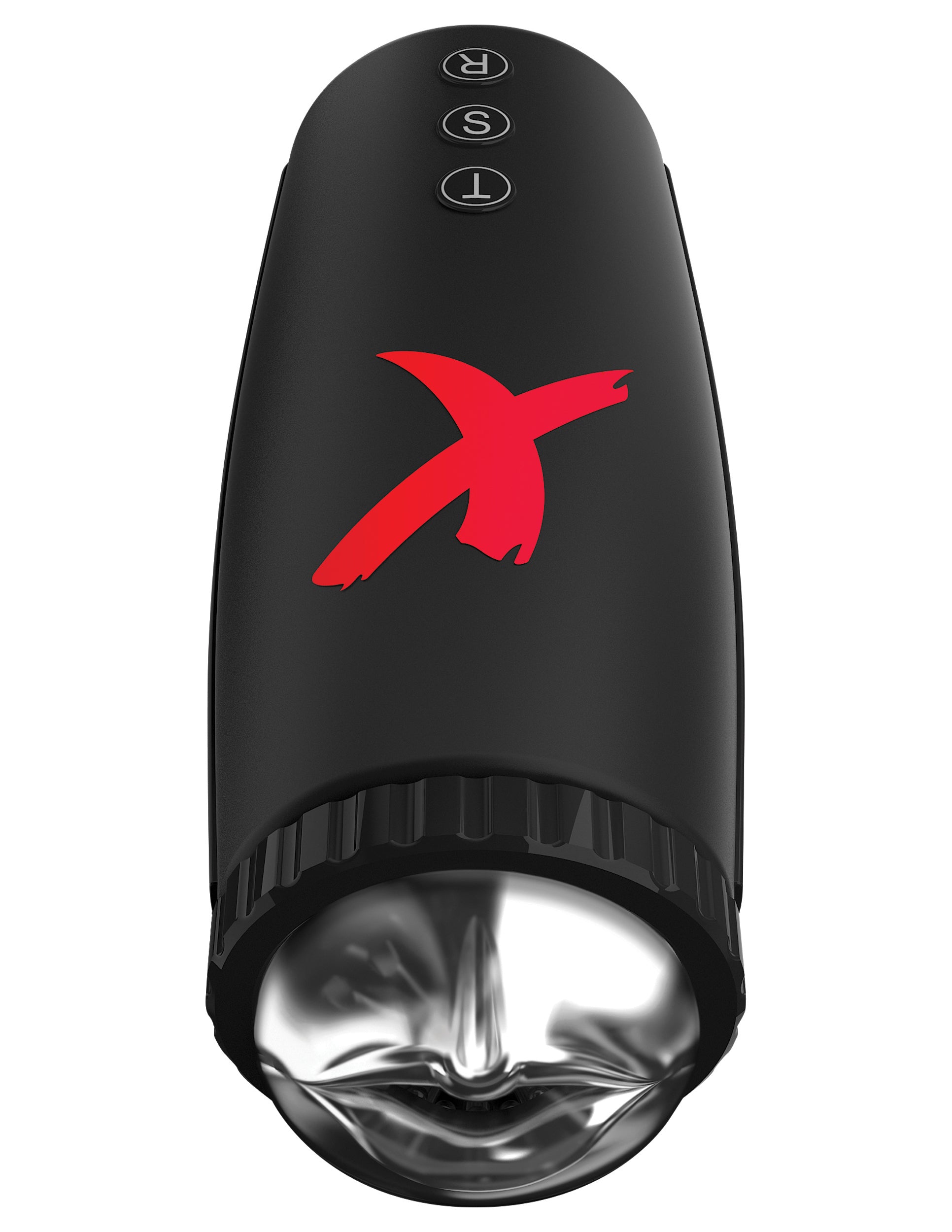 Pipedream Moto-Bator Male Masturbation Device with Suction and Thrusting - Black
