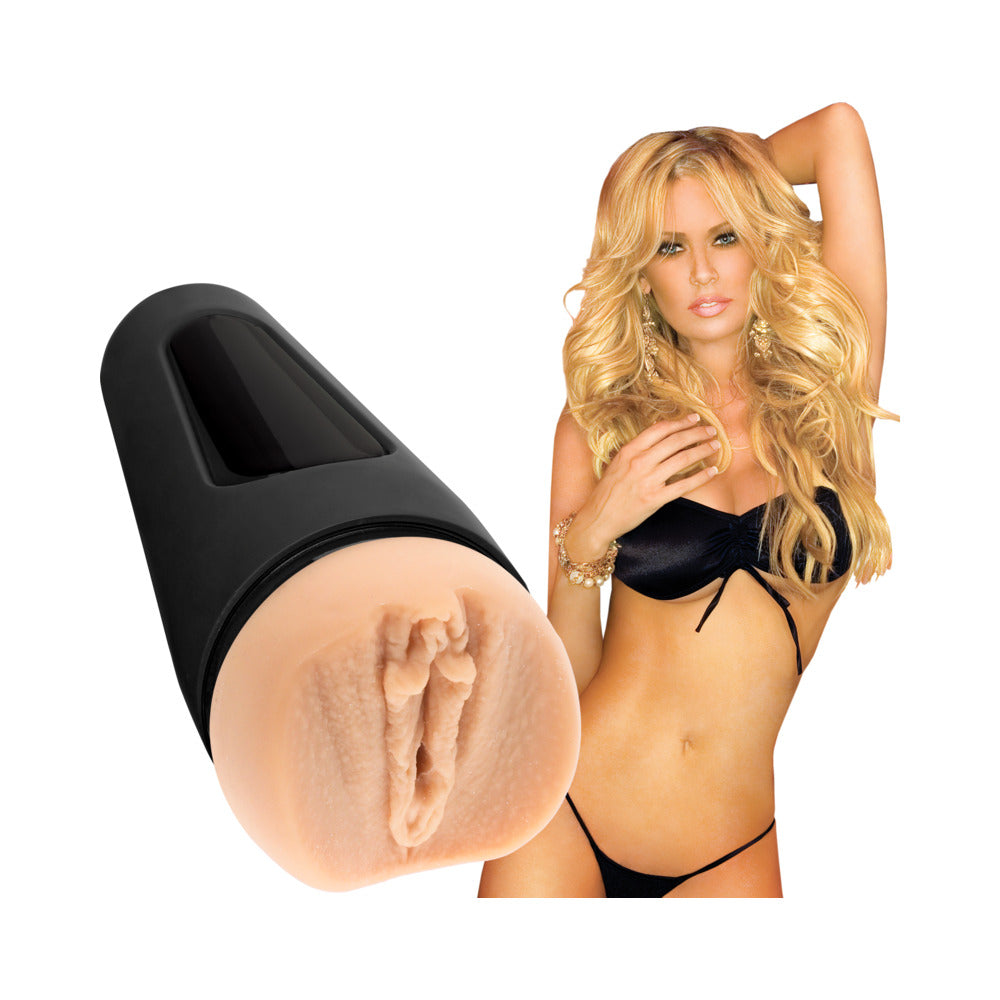 Doc Johnson Main Squeeze Jenna Jameson ULTRASKYN Stroker - Vanilla