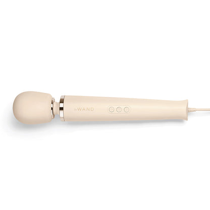 Le Wand Plug-In Vibrating Massager - Vanilla/Ivory/Beige
