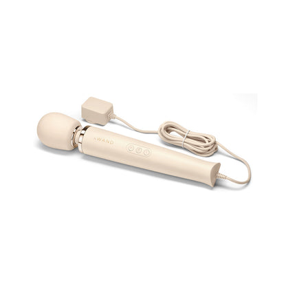 Le Wand Plug-In Vibrating Massager - Vanilla/Ivory/Beige