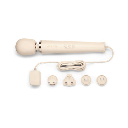 Le Wand Plug-In Vibrating Massager - Vanilla/Ivory/Beige