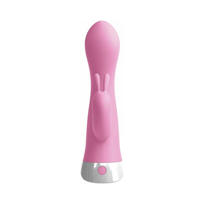 3Some Wall Banger Rabbit Vibrator – Multi-Function Silicone Toy with Suction Cup – Light Pink