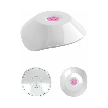 3Some Wall Banger Rabbit Vibrator – Multi-Function Silicone Toy with Suction Cup – Light Pink
