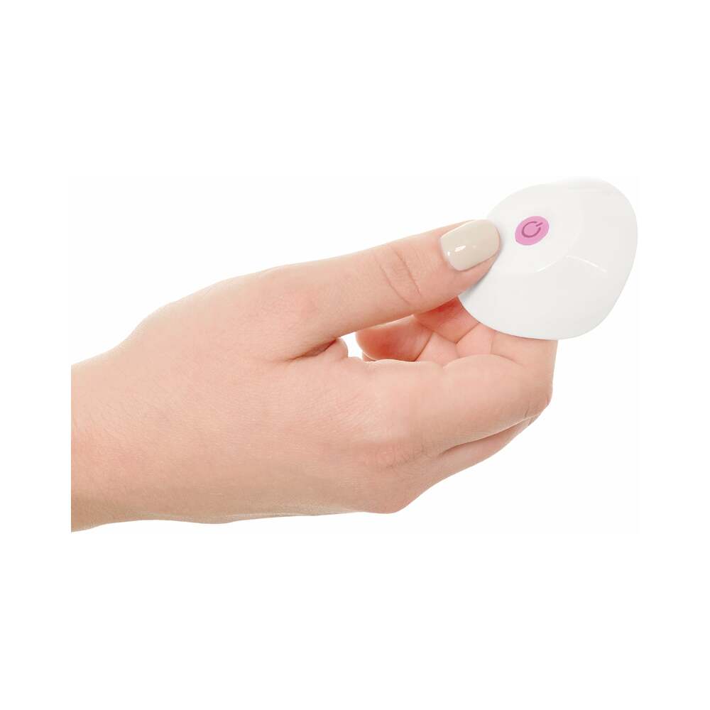 3Some Wall Banger Rabbit Vibrator – Multi-Function Silicone Toy with Suction Cup – Light Pink