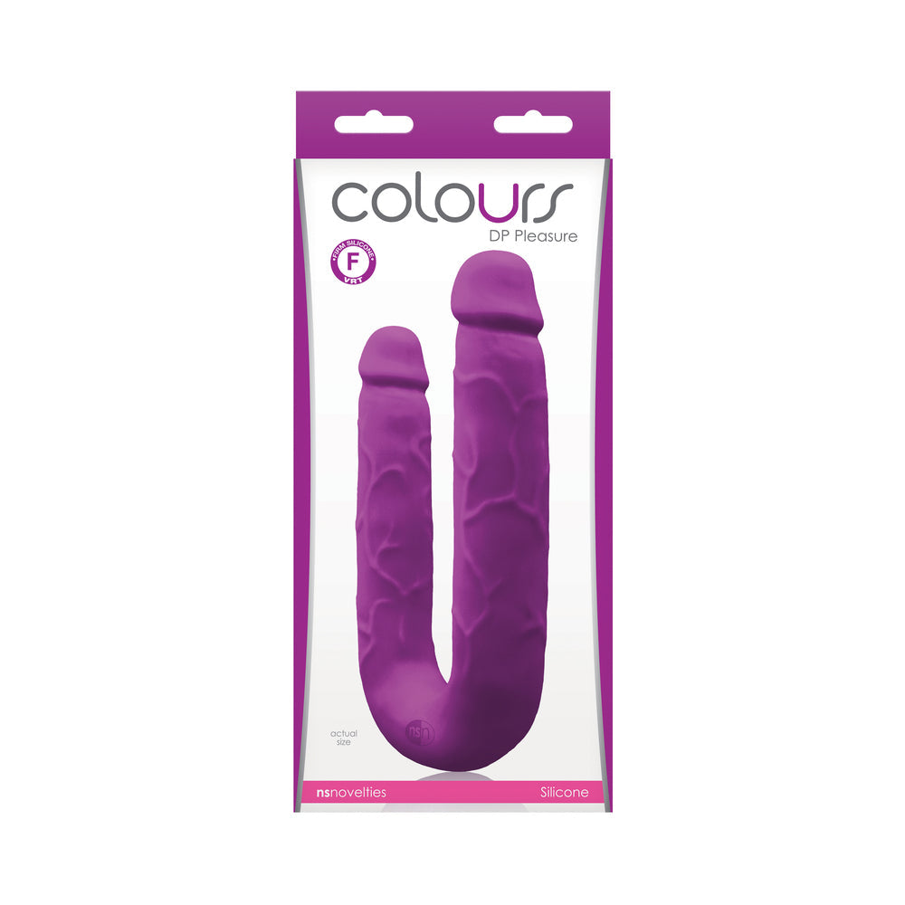 NS Novelties Colours DP Pleasure Dual Ended Dildo – Purple