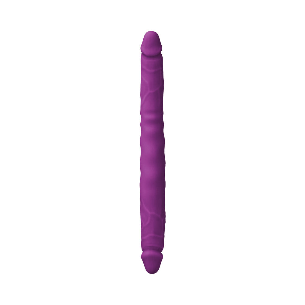 Colours Double Pleasure 12 in. Dual Ended Dildo – Purple
