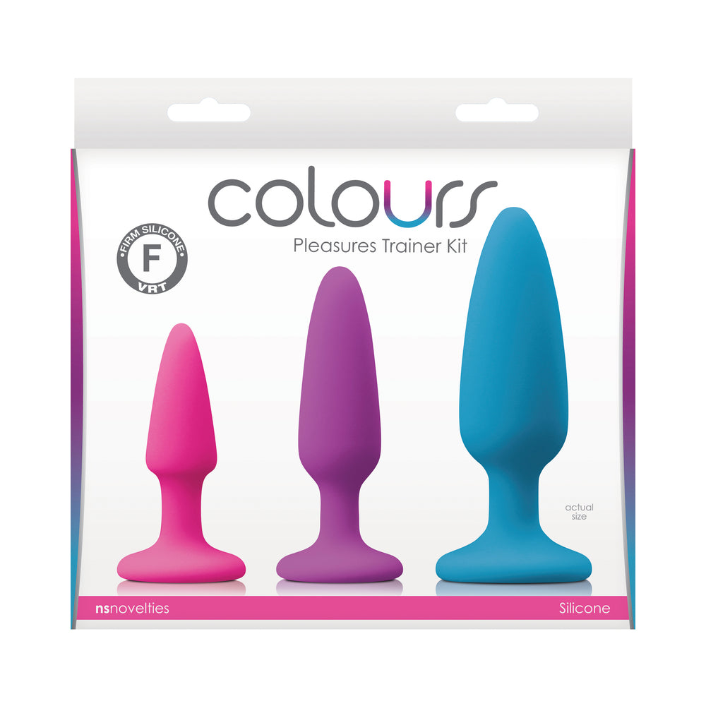 NS Novelties Colours Pleasures Trainer Kit – Multicolor Anal Trainer Kit