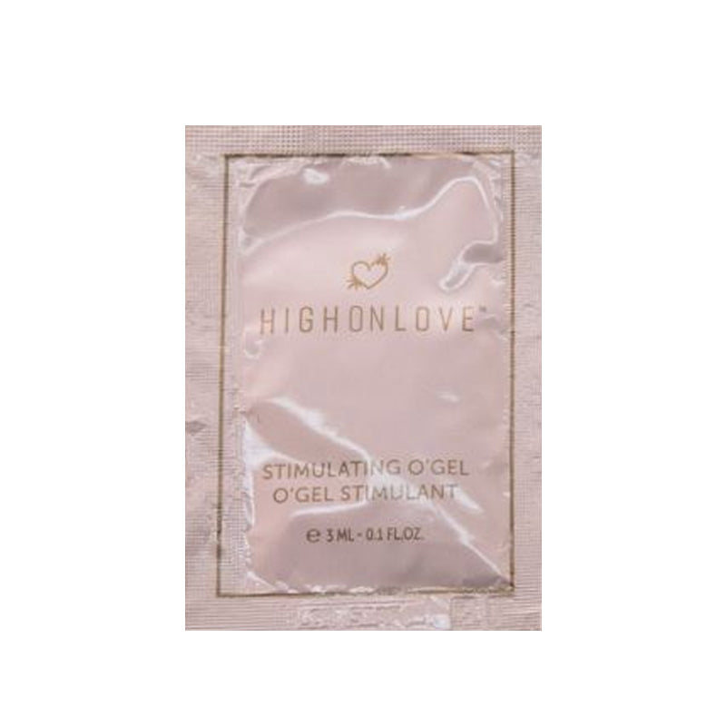 HighOnLove O Gel Pillow Packs - Water-Based Lubricant - Natural Ingredients