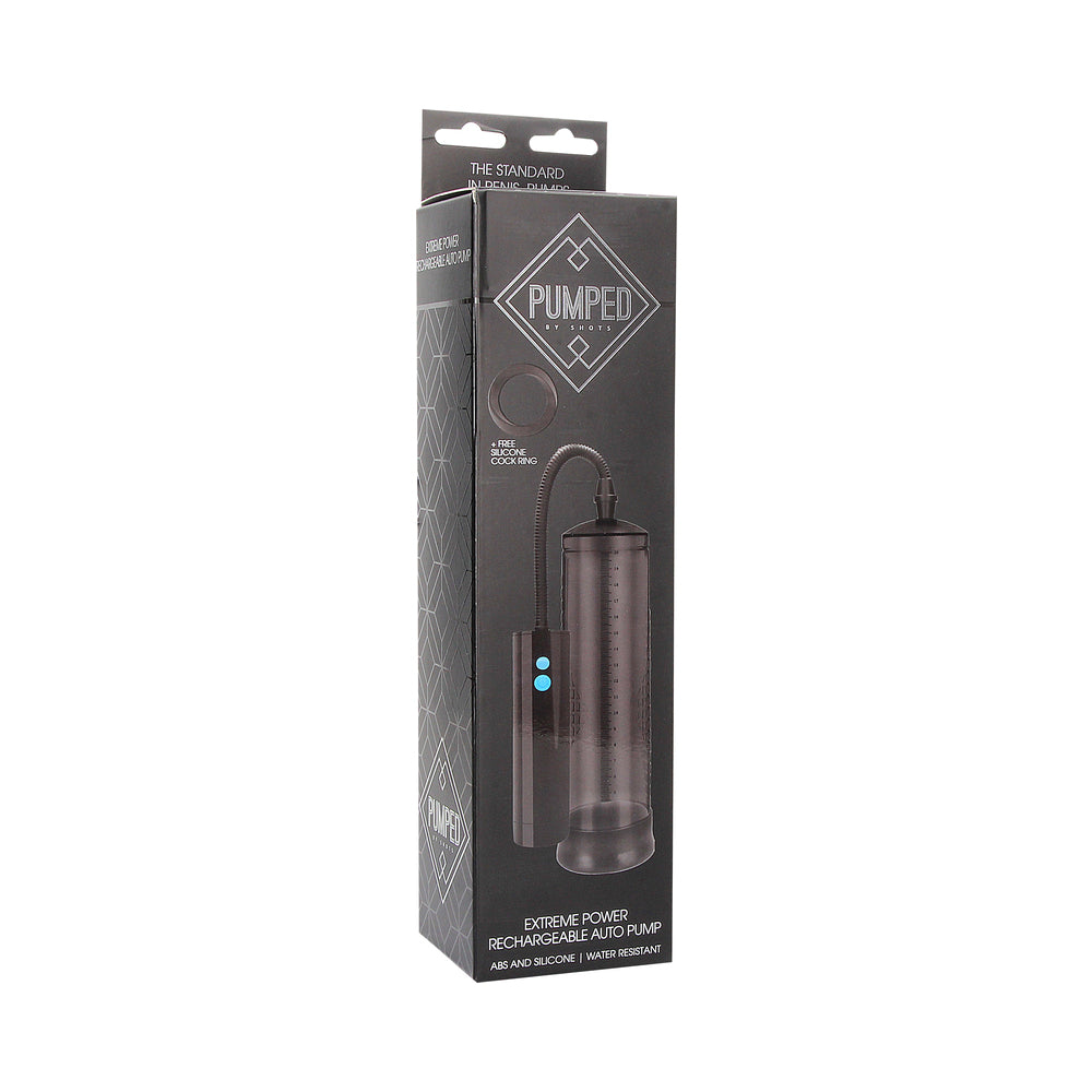 Pumped Extreme Power Rechargeable Automatic Penis Pump – Black