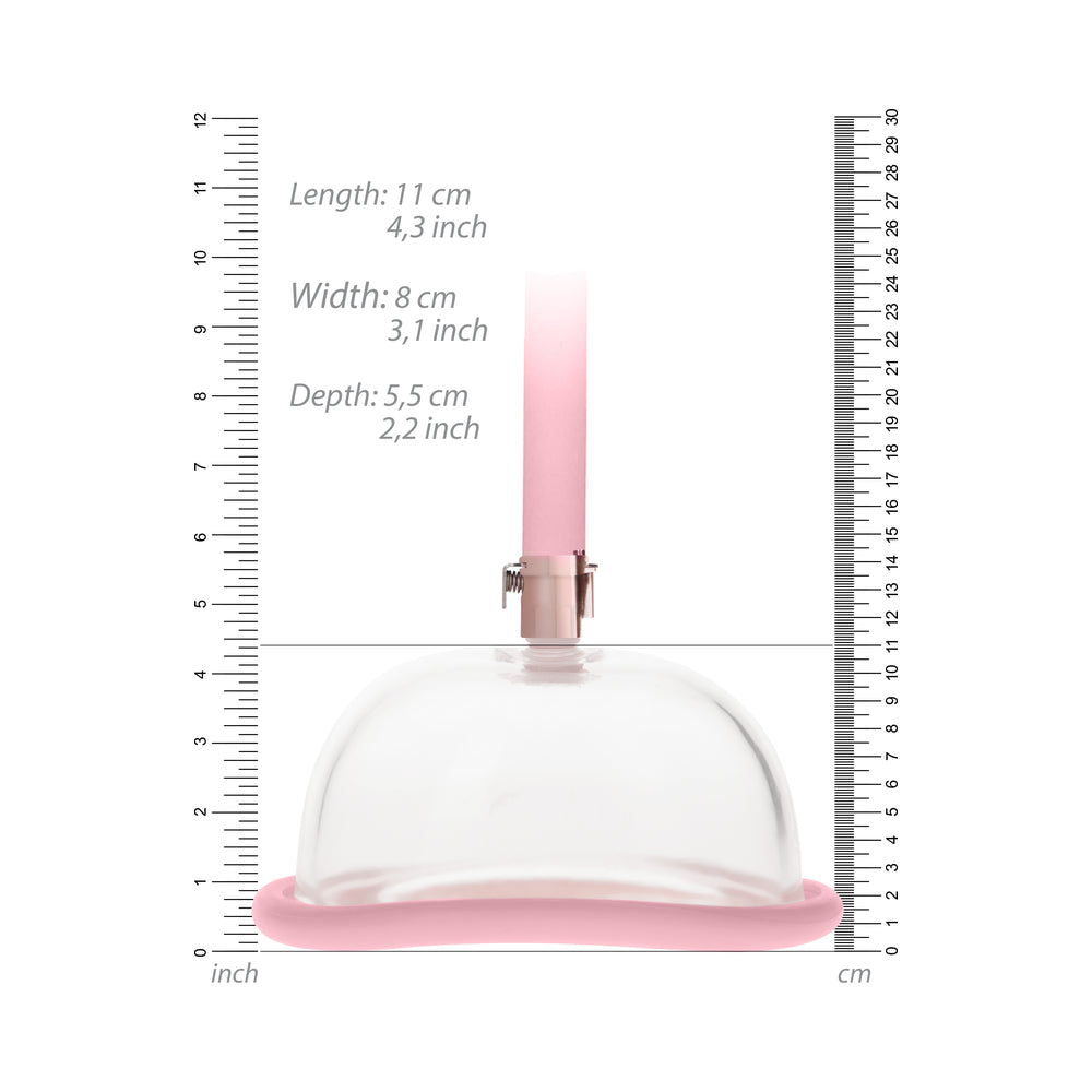 Pumped Rechargeable 3-Speed Pussy Pump - Pink