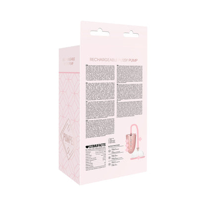 Pumped Rechargeable 3-Speed Pussy Pump - Pink