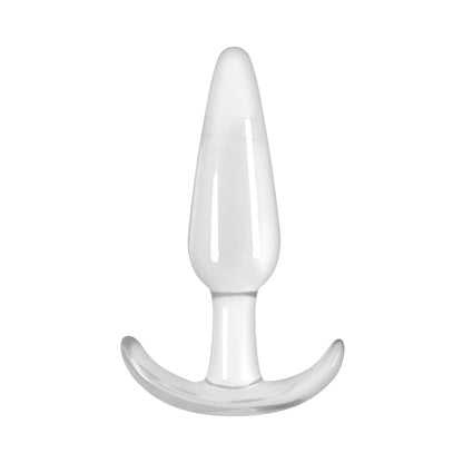 NS Novelties Jelly Rancher Smooth T-Plug – Clear – Comfortable Design
