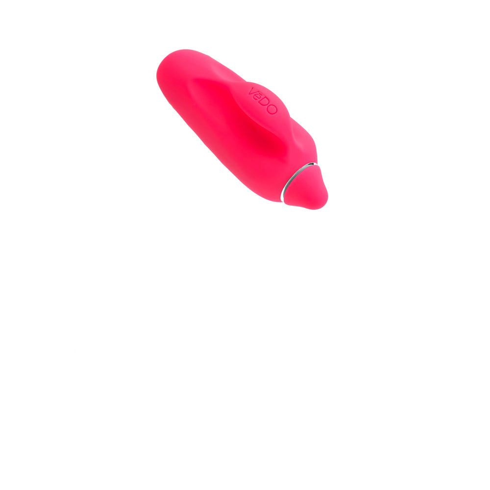 VeDO Vivi Finger Vibe – Handheld Vibrator with 10 Vibration Modes – Pink