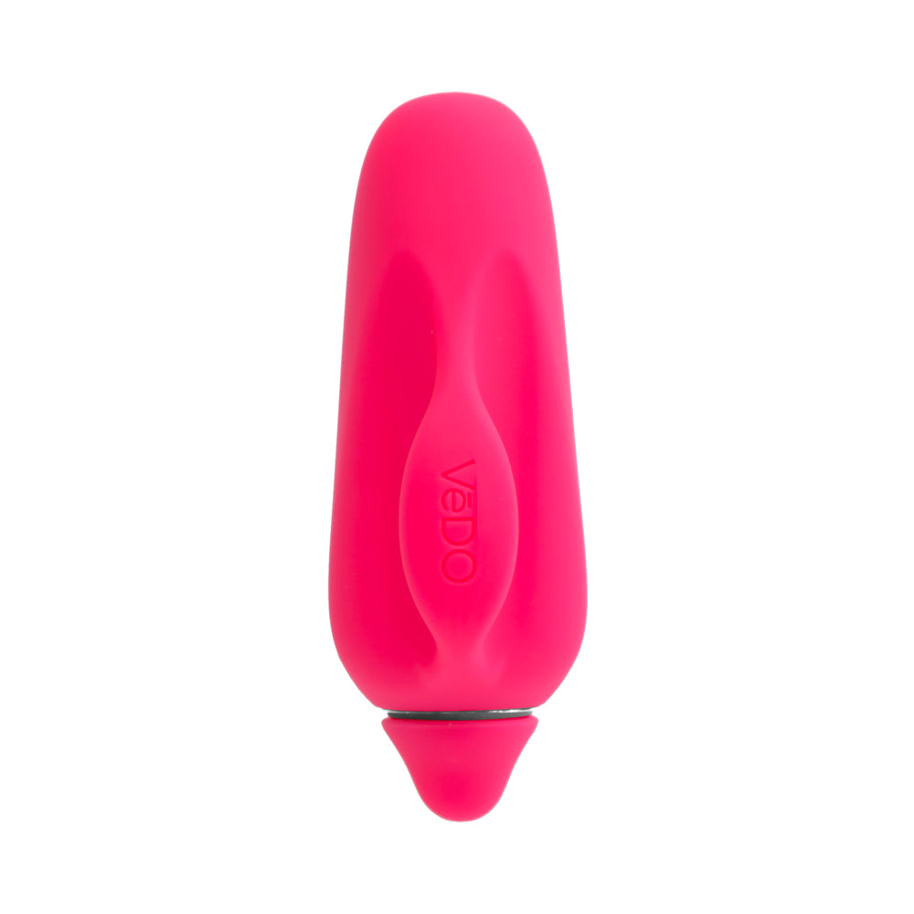 VeDO Vivi Finger Vibe – Handheld Vibrator with 10 Vibration Modes – Pink