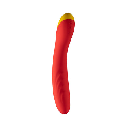ROMP Hype Rechargeable Silicone G-Spot Vibrator – Red