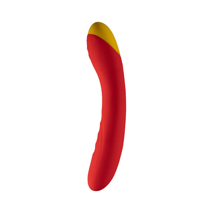 ROMP Hype Rechargeable Silicone G-Spot Vibrator – Red
