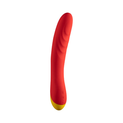 ROMP Hype Rechargeable Silicone G-Spot Vibrator – Red