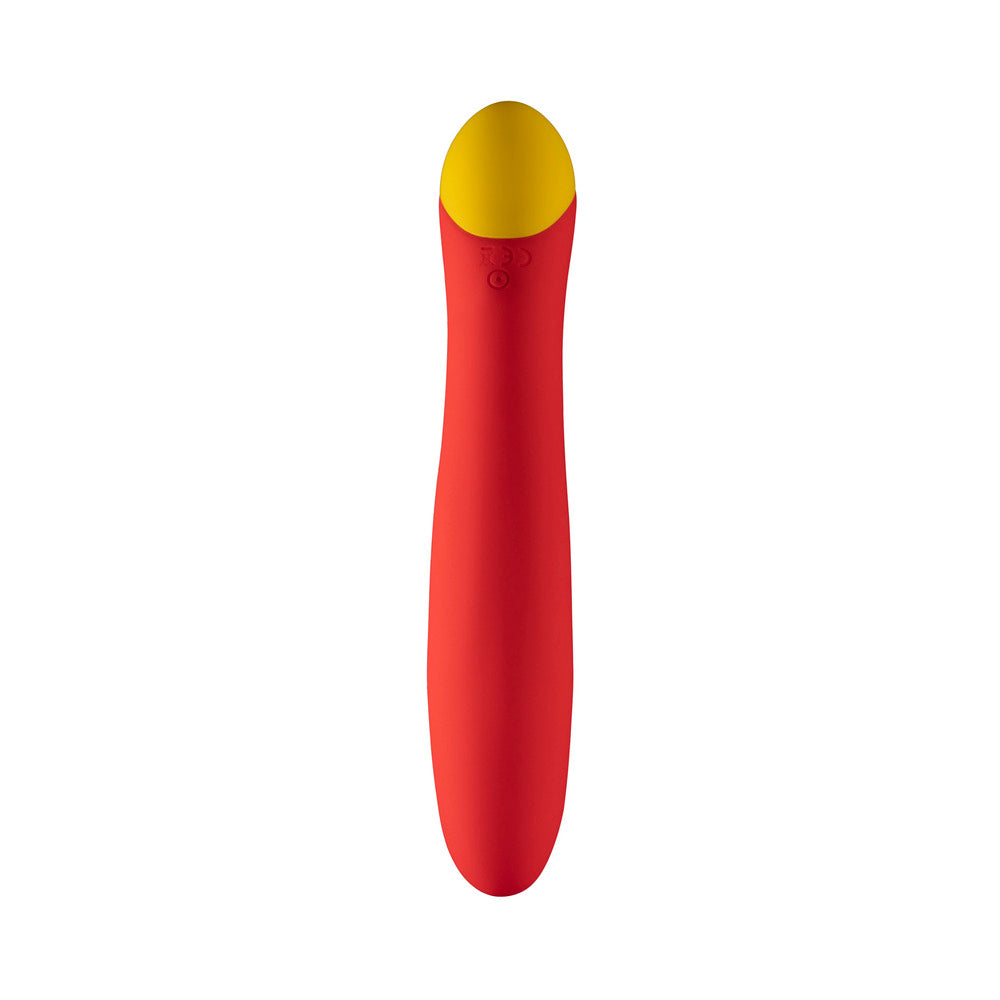 ROMP Hype Rechargeable Silicone G-Spot Vibrator – Red
