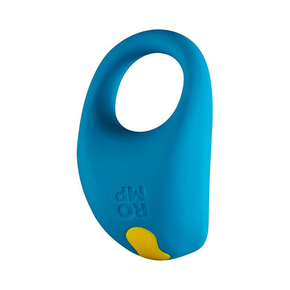 ROMP Juke Rechargeable Silicone Vibrating Penis Ring – Light Blue
